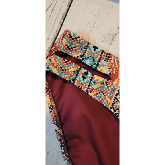 BIKINY SET 2 PIECES WOMENS MOSSIMO MULTICOLOR SIZE SMALL SWIMWEAR - Picture 3 of 7